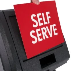 Commercial Zone 750724099 Vue-T-Ful Isle Charcoal Gray Windshield Washing Service Center -Rubbermaid shop 1012710