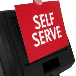 Commercial Zone 750701 Vue-T-Ful Isle Black Windshield Washing Service Center -Rubbermaid shop 1012720