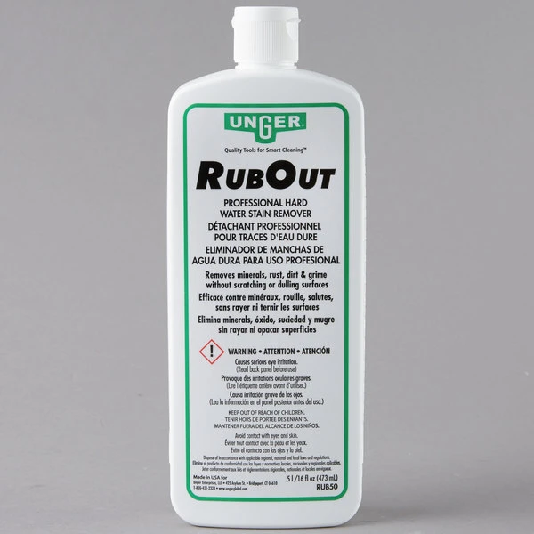 Unger® Unger RUB50 1 Pt. / 16 Oz. RubOut Glass Cleaner 4 Unger® Unger RUB50 1 Pt. / 16 Oz. RubOut Glass Cleaner - Image 2