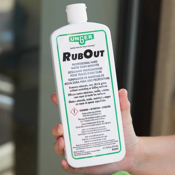 Unger® Unger RUB50 1 Pt. / 16 Oz. RubOut Glass Cleaner 3 Unger® Unger RUB50 1 Pt. / 16 Oz. RubOut Glass Cleaner