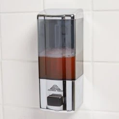 Advance Tabco 7-PS-12-X 20 Oz. Wall Mount Push Button Soap Dispenser