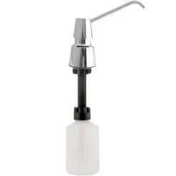 Bobrick B-82316 Chrome Counter Mount Push Button Foaming Soap Dispenser