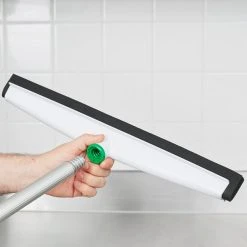 Unger® Unger PB45A 18" Floor Squeegee With Sanitary Brush -Rubbermaid shop 1325962