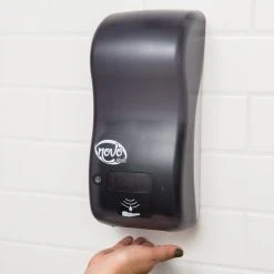 Novo By Noble Chemical Noble Chemical Novo Hybrid 30.4 Oz. (900 ML) Touchless Foaming Soap / Sanitizer Dispenser - 5 1/2" X 4" X 12"