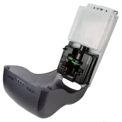 San Jamar SHF900TBK Rely Pearl Black Hybrid Touchless Foam Soap Dispenser - 5 1/2" X 4" X 12" -Rubbermaid shop 1375557