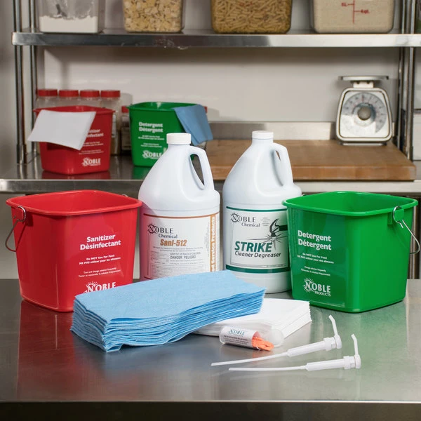 Noble Products 6 Qt. / 192 Oz. Cleaning And Sanitizing Kit 3 Noble Products 6 Qt. / 192 Oz. Cleaning And Sanitizing Kit