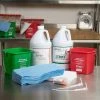 Noble Products 3 Qt. / 96 Oz. Cleaning And Sanitizing Kit -Rubbermaid shop 1438046