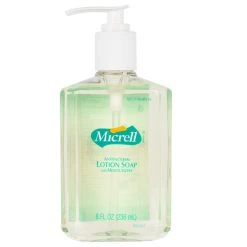 Micrell® 9752-12 8 Oz. Floral Antibacterial Lotion Hand Soap With PCMX And Pump - 12/Case -Rubbermaid shop 1456003