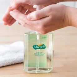 Micrell® 9752-12 8 Oz. Floral Antibacterial Lotion Hand Soap With PCMX And Pump - 12/Case -Rubbermaid shop 1461807