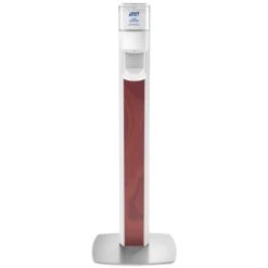 Purell® 7306-DS-MPL Messenger™ ES6 1200 ML White Automatic Hand Sanitizer Dispenser With Maple Panel Floor Stand