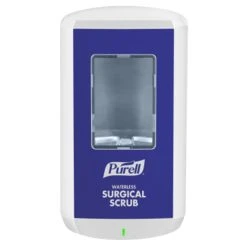 Purell® 7810-01 CS8 1200 ML White / Blue Automatic Waterless Surgical Scrub Hand Sanitizer Dispenser