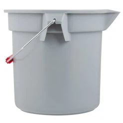 Rubbermaid FG261400GRAY BRUTE 14 Qt. Gray Round Bucket 10 Rubbermaid FG261400GRAY BRUTE 14 Qt. Gray Round Bucket -Rubbermaid shop 1684285