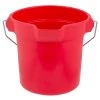 Rubbermaid FG296300RED BRUTE 10 Qt. Red Round Bucket -Rubbermaid shop 1684355