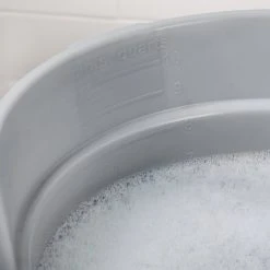 Rubbermaid FG296300GRAY BRUTE 10 Qt. Gray Round Bucket -Rubbermaid shop 1713568