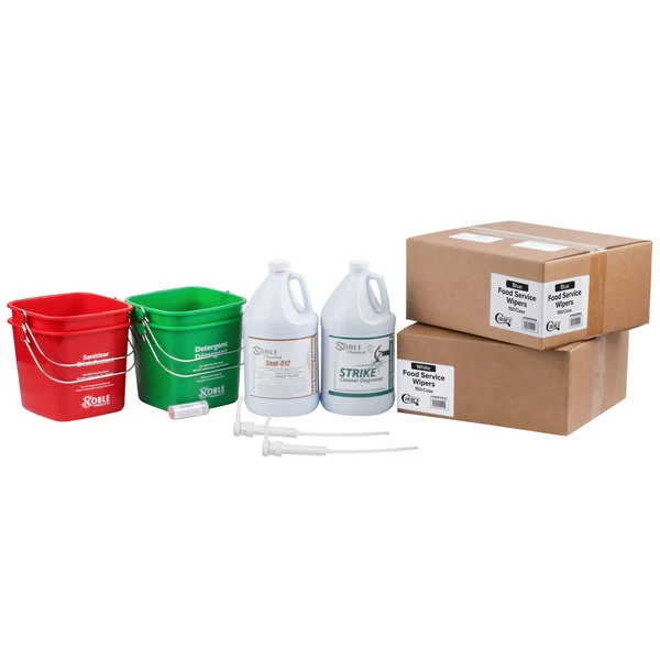 Noble Products 6 Qt. / 192 Oz. Cleaning And Sanitizing Kit 4 Noble Products 6 Qt. / 192 Oz. Cleaning And Sanitizing Kit - Image 2