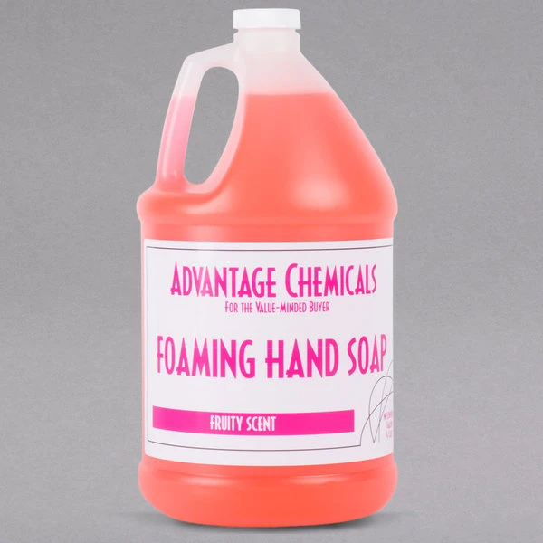 Advantage Chemicals 1 Gallon Foaming Hand Soap - 4/Case 4 Advantage Chemicals 1 Gallon Foaming Hand Soap - 4/Case - Image 2
