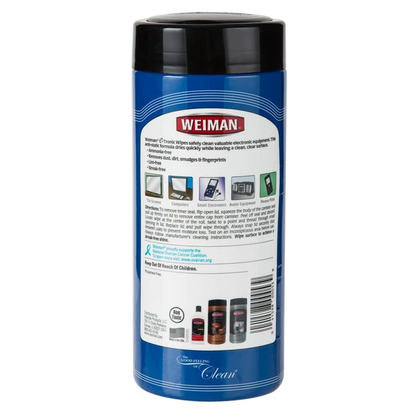 Weiman W93 30 Ct. E-Tronic Electronics Cleaning Wipes - 4/Case 4 Weiman W93 30 Ct. E-Tronic Electronics Cleaning Wipes - 4/Case - Image 2