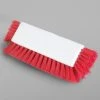 Carlisle 40422EC05 Sparta Spectrum 10" Hi-Lo Red Floor Scrub Brush With End Bristles