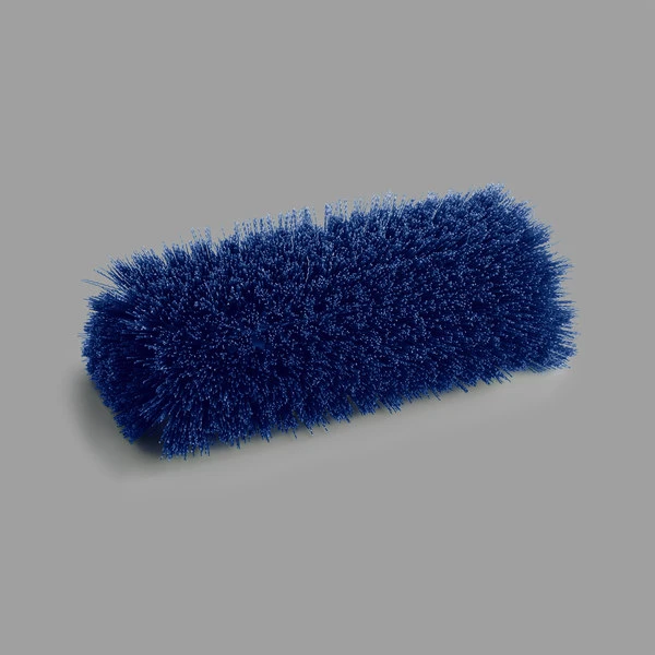 Carlisle 40422EC14 Sparta Spectrum 10" Hi-Lo Blue Floor Scrub Brush With End Bristles 4 Carlisle 40422EC14 Sparta Spectrum 10" Hi-Lo Blue Floor Scrub Brush With End Bristles - Image 2