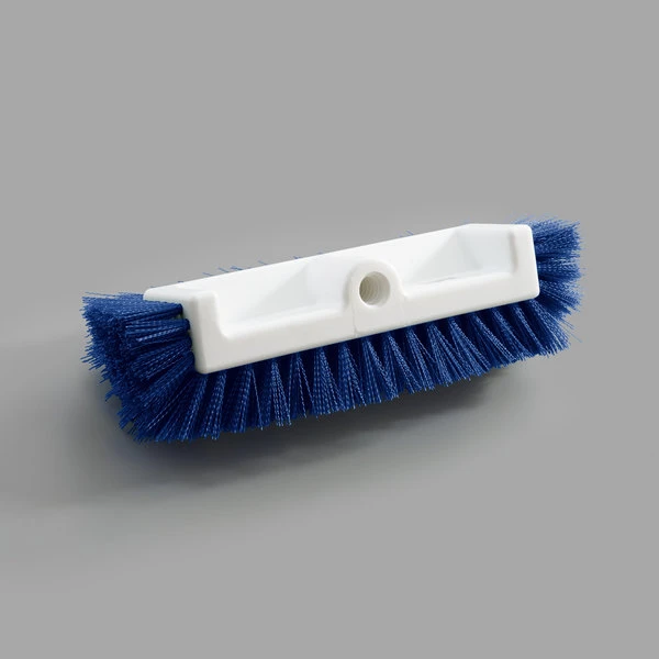 Carlisle 40422EC14 Sparta Spectrum 10" Hi-Lo Blue Floor Scrub Brush With End Bristles 3 Carlisle 40422EC14 Sparta Spectrum 10" Hi-Lo Blue Floor Scrub Brush With End Bristles
