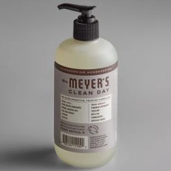 Mrs. Meyer's® Mrs. Meyer's Clean Day 651311 12.5 Oz. Lavender Scented Hand Soap With Pump - 6/Case -Rubbermaid shop 1825281