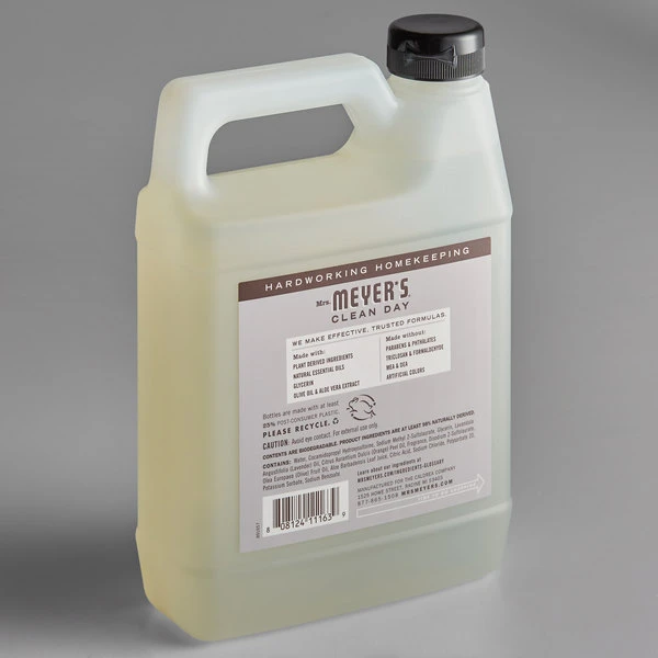 Mrs. Meyer's® Mrs. Meyer's Clean Day 651318 33 Oz. Lavender Scented Hand Soap Refill - 6/Case 5 Mrs. Meyer's® Mrs. Meyer's Clean Day 651318 33 Oz. Lavender Scented Hand Soap Refill - 6/Case - Image 3