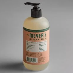 Mrs. Meyer's® Mrs. Meyer's Clean Day 651332 12.5 Oz. Geranium Scented Hand Soap With Pump - 6/Case -Rubbermaid shop 1825313