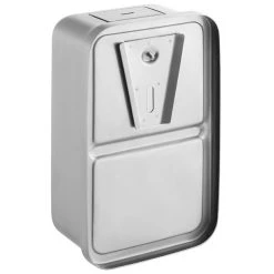 Lavex Janitorial 40 Oz. Stainless Steel Surface Mounted Vertical Liquid Soap Dispenser -Rubbermaid shop 1852458