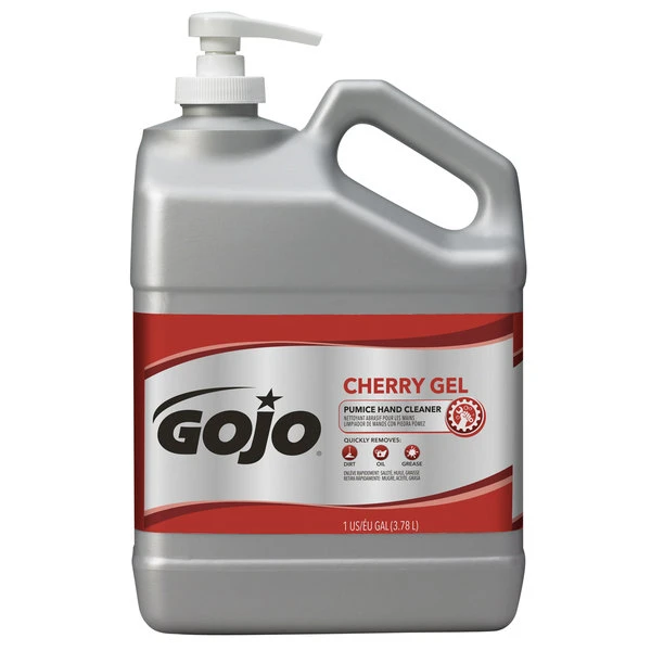 GOJO® 2358-02 1 Gallon Cherry Gel Pumice Hand Cleaner - 2/Case 3 GOJO® 2358-02 1 Gallon Cherry Gel Pumice Hand Cleaner - 2/Case