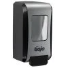 GOJO® 5271-06 FMX-20 2000 ML Black / Chrome Manual High Capacity Hand Soap Dispenser
