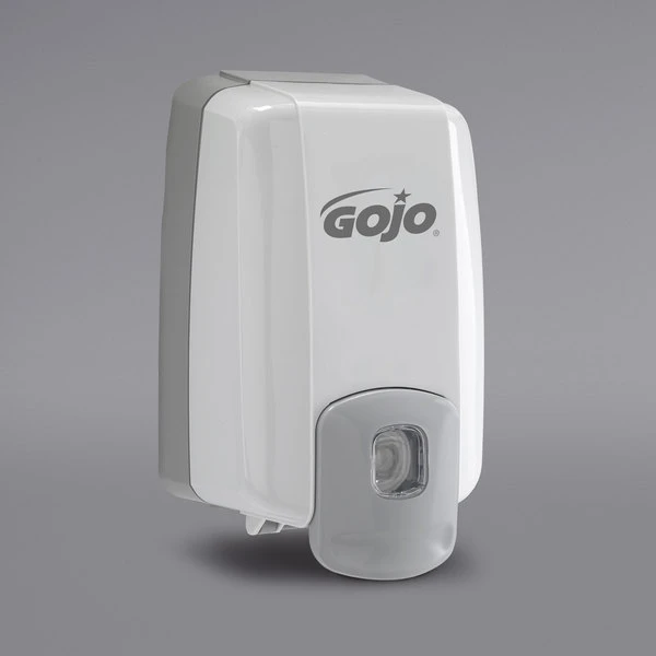 GOJO® 2230-08 NXT 2000 ML Dove Gray Maximum Capacity Manual Hand Soap Dispenser 2 GOJO® 2230-08 NXT 2000 ML Dove Gray Maximum Capacity Manual Hand Soap Dispenser