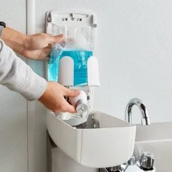 Rubbermaid 3486591 Flex™ 1300 ML White Manual Soap Dispenser -Rubbermaid shop 1931198