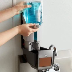 Rubbermaid 1980827 Lumecel™ 1100 ML Black / Grey Pearl Automatic Hands Free Soap Dispenser 9 Rubbermaid 1980827 Lumecel™ 1100 ML Black / Grey Pearl Automatic Hands Free Soap Dispenser -Rubbermaid shop 1931883