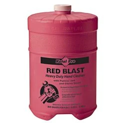 Kutol Pro 7707 Red Blast Cherry Scented Heavy-Duty Hand Cleaner With Pumice Flat Top 1 Gallon Container - 4/Case