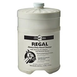 Kutol Pro 5207 Regal Neutral Scented Heavy-Duty Extra Mild Hand Cleaner With Natural Scrubbers Flat Top 1 Gallon Container