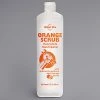 Kutol Pro 4984 Orange Scrub Orange Scented Heavy-Duty Hand Cleaner With Natural Scrubbers 22 Oz. Squeeze Bottle - 12/Case