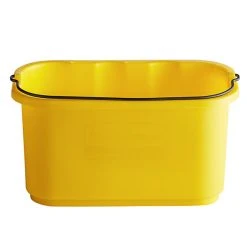 Rubbermaid FG9T8200YEL 10 Qt. Yellow Heavy Duty Pail -Rubbermaid shop 1946259