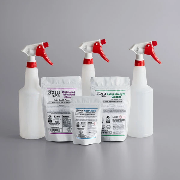 Noble Chemical QuikPacks 3 Chemical Cleaning Kit 3 Noble Chemical QuikPacks 3 Chemical Cleaning Kit