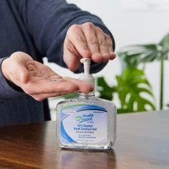 Kutol 5619 Health Guard 8 Oz. Dye And Fragrance Free 62% Alcohol Instant Hand Sanitizer Gel - 12/Case