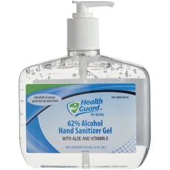 Kutol 5630 Health Guard 16 Oz. Dye And Fragrance Free 62% Alcohol Instant Hand Sanitizer Gel - 12/Case -Rubbermaid shop 1991738