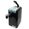 Nemco 10950-1 HyGenie 2400 ML Black Hands-Free Manual Hand Sanitizer Dispenser