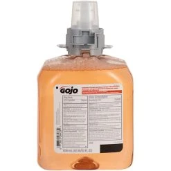 GOJO® 5162-04 FMX Luxury 1250 ML Fresh Fruit Foaming Antibacterial Hand Soap - 4/Case -Rubbermaid shop 2067327