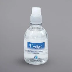 Covi Clean 80048 CoviGel 8 Oz. Bottle Gel Hand Sanitizer With Flip-Up Spout - 24/Case
