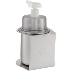 Steril-Sil CHS-1-DCHP 30 Oz. Stainless Steel Refillable Hand Soap / Sanitizer Dispenser -Rubbermaid shop 2081205