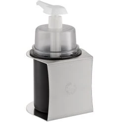 Steril-Sil CHS-1-PCBLACK-DCHP 30 Oz. Black Refillable Hand Soap / Sanitizer Dispenser -Rubbermaid shop 2081656