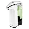 Simplehuman ST1018 8 Oz. White Plastic Soap / Sanitizer Dispenser With Touchless Sensor Pump -Rubbermaid shop 2082396
