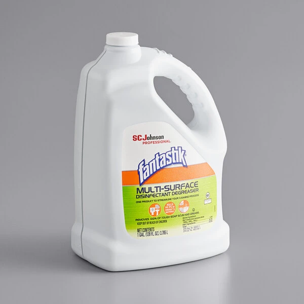Fantastik® SC Johnson 311930 Fantastik® 1 Gallon / 128 Oz. Multi-Surface Disinfectant Degreaser - 4/Case 4 Fantastik® SC Johnson 311930 Fantastik® 1 Gallon / 128 Oz. Multi-Surface Disinfectant Degreaser - 4/Case - Image 2