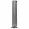 Tellier SHPX Freestanding Stainless Steel Hand Sanitizer Dispenser With Foot Pedal