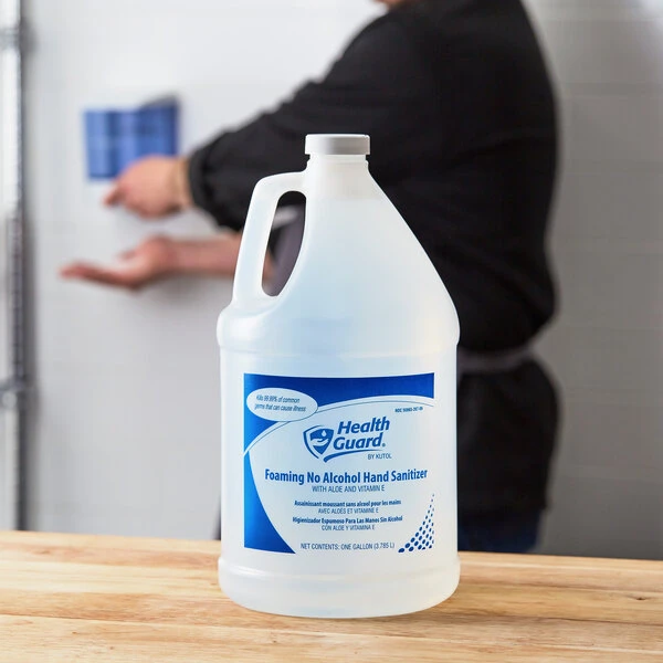Kutol 68209 Health Guard Pour Top Gallon Foaming Light Linen No Alcohol Instant Hand Sanitizer 3 Kutol 68209 Health Guard Pour Top Gallon Foaming Light Linen No Alcohol Instant Hand Sanitizer
