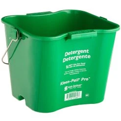 San Jamar KPP196GN 6 Qt. Green Cleaning Kleen-Pail Pro Bucket 7 San Jamar KPP196GN 6 Qt. Green Cleaning Kleen-Pail Pro Bucket -Rubbermaid shop 2129567